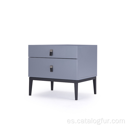 Mesita de noche barata muebles modernos de mesita de noche del dormitorio del gabinete de almacenamiento